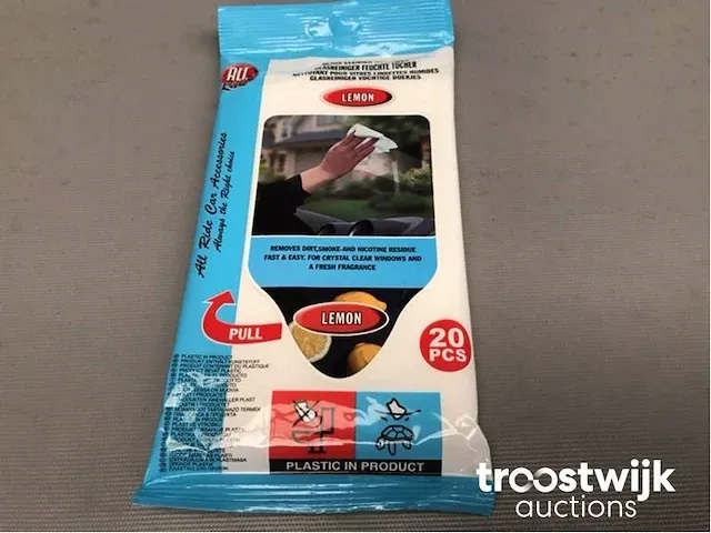 Glasreinigingsdoekjes - afbeelding 1 van  2