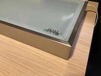 Glasschap 120 cm ledverlichting teo led forma funzione inclusief schakelaar - afbeelding 4 van  5