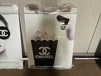Glasschilderij chanel (2x) - afbeelding 3 van  3