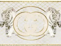 Glasschilderij gucci tiger 120x80 wanddecoratie - afbeelding 1 van  3