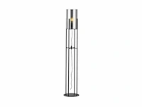 Glastonbury vloerlamp - e27 - 136 cm - zwart eglo