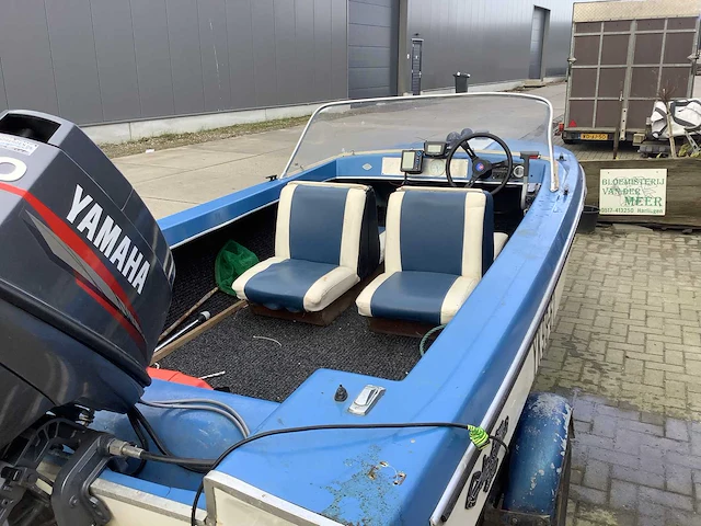 Glastron speedboot met yamaha 40pk + trailer - afbeelding 17 van  21