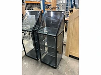 Glasvitrines (2x) - afbeelding 3 van  5