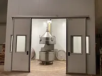 Glatt meng/vulmachine in cleanroom