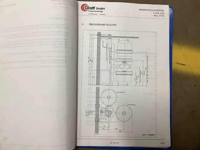 Glatt meng/vulmachine in cleanroom - afbeelding 22 van  38