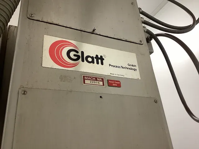 Glatt meng/vulmachine in cleanroom - afbeelding 25 van  38