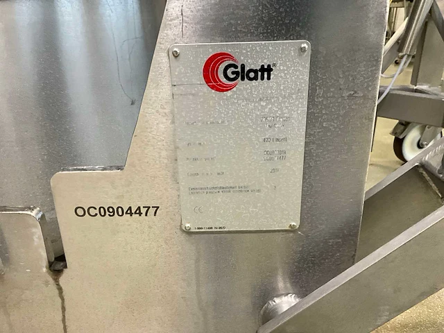 Glatt wsg cd 120 wervelbed droogsysteem - afbeelding 33 van  33