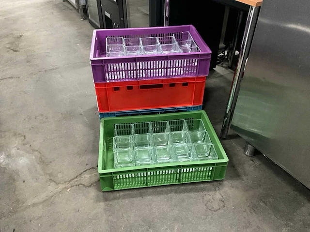 Glazen bloempotten (58x) - afbeelding 1 van  5
