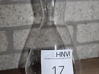 Glazen decanteerkaraf. - afbeelding 1 van  2