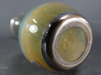 Glazen glas met vergulde versiering - afbeelding 5 van  5