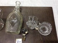 Glazen items 3stuks oa karaf - afbeelding 2 van  3