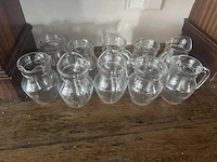 Glazen karaf (10x) - afbeelding 1 van  2