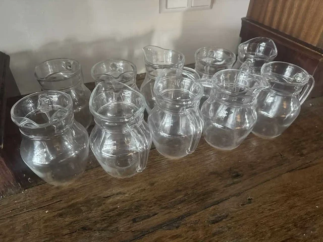Glazen karaf (10x) - afbeelding 2 van  2