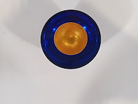 Glazen kunstwerk, elleke van gorsel, de einidge gedachtenstroom, 1999 - afbeelding 2 van  4