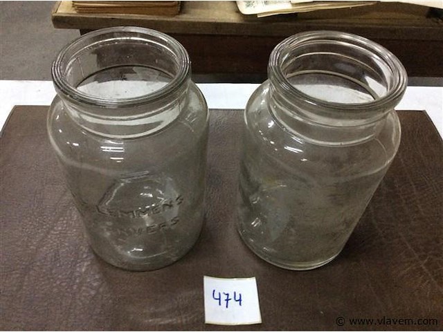 Glazen potten devos lemmens - afbeelding 1 van  2