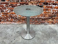 Glazen restauranttafels (4x) - afbeelding 1 van  3