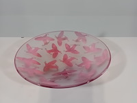 Glazen schaal, olaf stevens, vogelschaal, 2001 - afbeelding 2 van  6