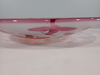 Glazen schaal, olaf stevens, vogelschaal, 2001 - afbeelding 4 van  6