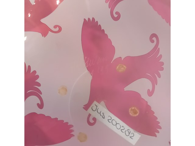 Glazen schaal, olaf stevens, vogelschaal, 2001 - afbeelding 5 van  6