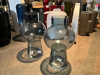 Glazen vaas (2x) - afbeelding 4 van  5