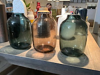 Glazen vaas (3x) - afbeelding 1 van  5