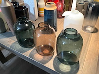 Glazen vaas (3x) - afbeelding 4 van  5