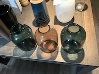 Glazen vaas (3x) - afbeelding 5 van  5