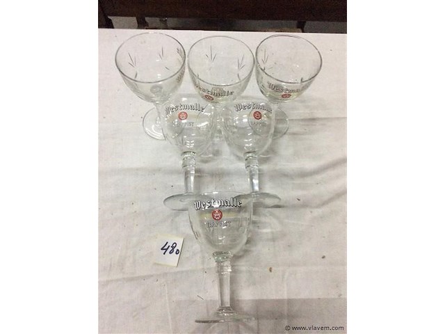 Glazen westmalle - afbeelding 1 van  2