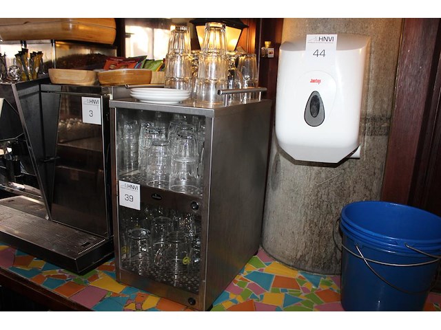 Glazen/kopjesverwarmer animo. afmeting 30 x 45 x 55 cm. - afbeelding 1 van  2