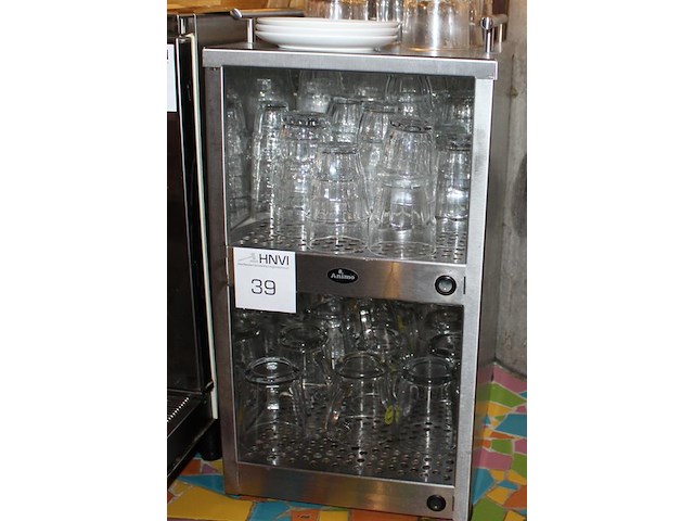 Glazen/kopjesverwarmer animo. afmeting 30 x 45 x 55 cm. - afbeelding 2 van  2