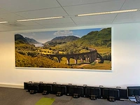 Glenfinnan viaduct - op fotodoek 155x405 - afbeelding 2 van  6