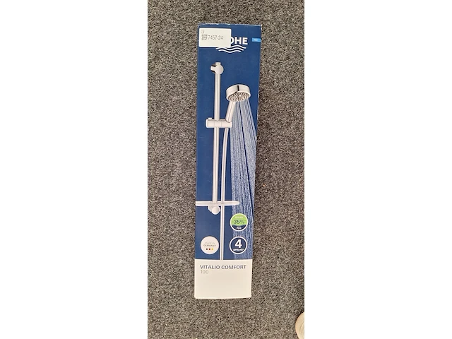 Glijstangcombinatie, grohe, vitalio, chroom - afbeelding 1 van  1