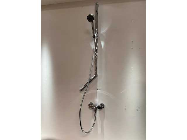 Glijstangcombinatie met mengkraan kludi, chroom - afbeelding 1 van  3