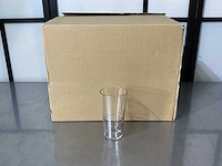 Global glass products - vaasje - doos kunststof bierglazen (9x) - afbeelding 1 van  1