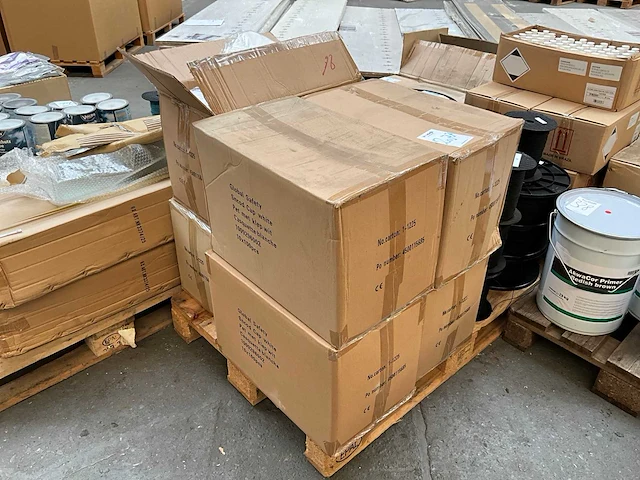 Global safety haarnet met voorklep (6x) - afbeelding 1 van  8