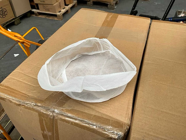 Global safety haarnet met voorklep (6x) - afbeelding 6 van  8