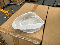 Global safety haarnet met voorklep (6x) - afbeelding 6 van  8