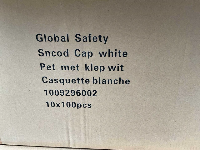 Global safety haarnet met voorklep (6x) - afbeelding 8 van  8