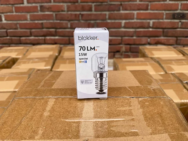 Gloeilamp special - 15w 2700k e14 (1400x) - afbeelding 1 van  7