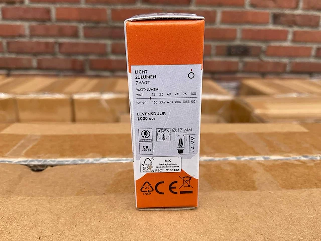 Gloeilamp special - 7w 2300k e14 (2790x) - afbeelding 4 van  7