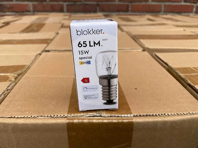 Gloeilamp special dimbaar - 15w 2200k e14 (3184x) - afbeelding 1 van  8