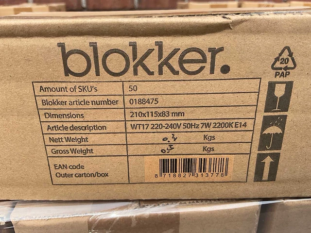 Gloeilamp special dimbaar - 7w 2200k e14 (2346x) - afbeelding 6 van  7