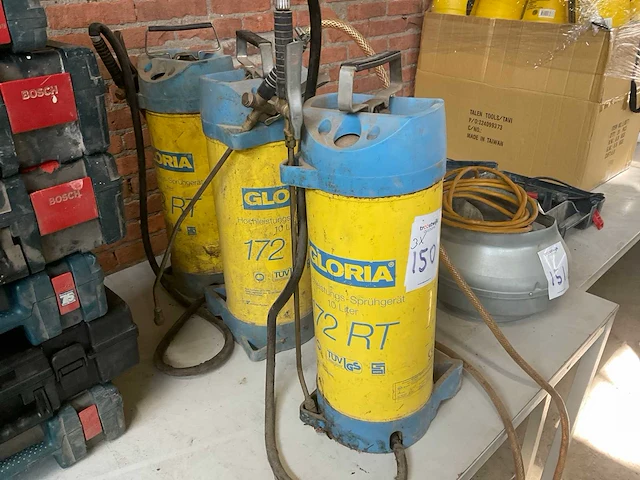 Gloria 172rt handdrukspuit (3x) - afbeelding 2 van  2