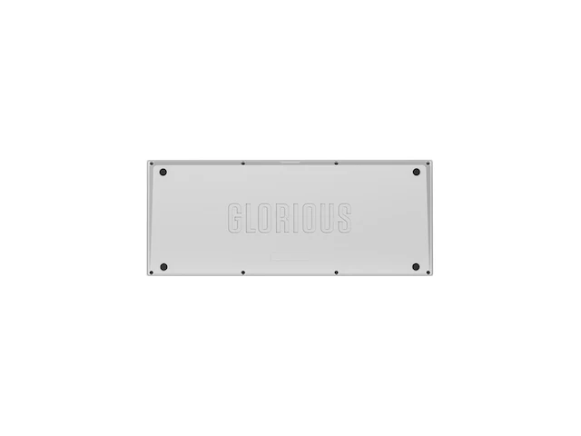 Glorious gaming gmmk pro 75% barebones (frame only) modulair mechanisch gaming toetsenbord,rgb, volledig aanpasbaar qwerty wit - afbeelding 4 van  6