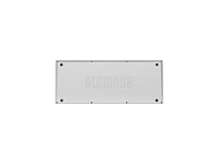Glorious gaming gmmk pro 75% barebones (frame only) modulair mechanisch gaming toetsenbord,rgb, volledig aanpasbaar qwerty wit - afbeelding 4 van  6