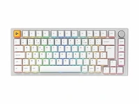 Glorious gaming gmmk pro gamingtoetsenbord tkl frame polssteun witte toetsen rgb azerty wit - afbeelding 1 van  1