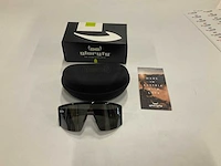 Gloryfy g20 flatline black shiny fietsbril - afbeelding 1 van  2
