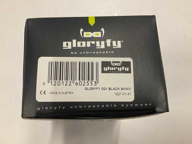 Gloryfy g21 black shiny fietsbril - afbeelding 3 van  3