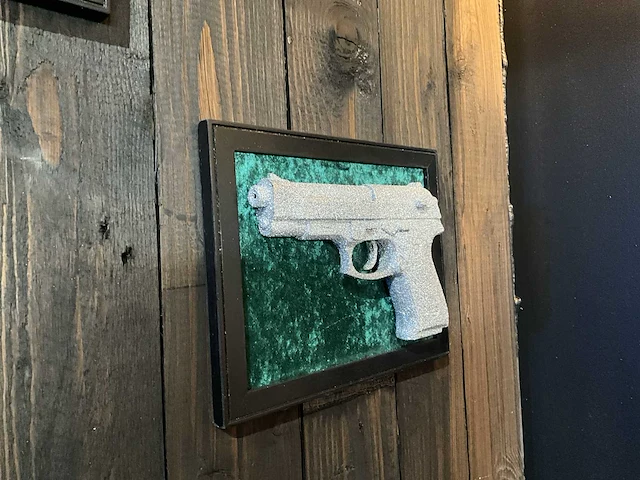 Glossy pistol black - afbeelding 1 van  2