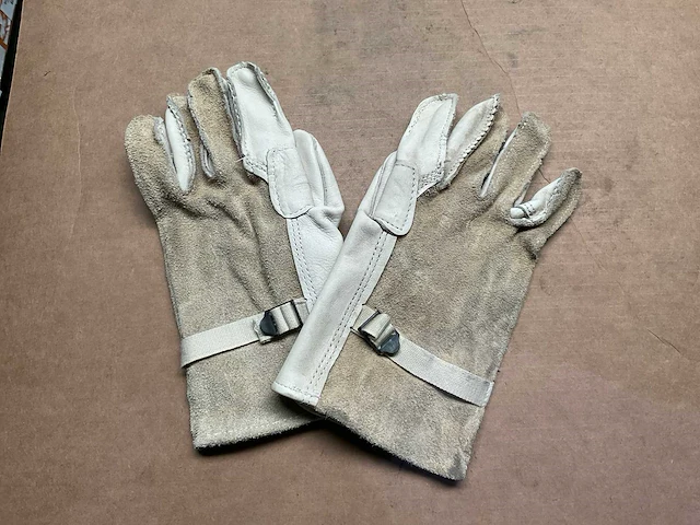 Gloves leather (2x) - afbeelding 1 van  2